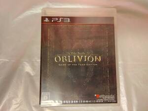 未開封 PS3 The Elder Scrolls IV オブリビオン OBLIVION GAME OF THE YEAR EDITION