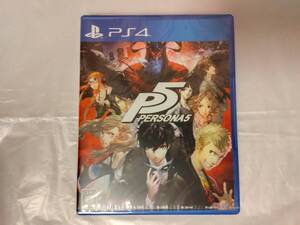 未開封 PS4 ペルソナ5