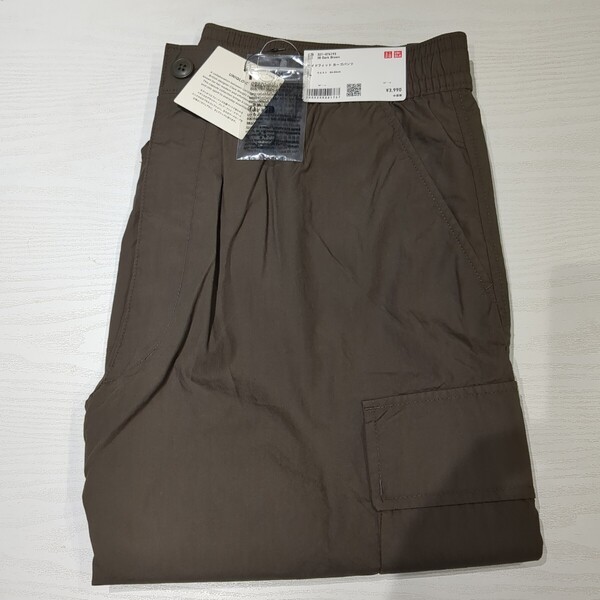 【新品L】ユニクロC ワイドフィットカーゴパンツ