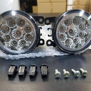エブリイワゴン DA17W LED フォグランプ ユニット 一体型 バルカン 純正交換 スズキ 汎用 後付け 本体 / 134-48 NB*