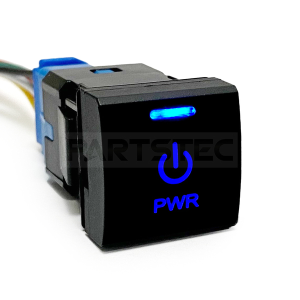 トヨタ アクア MXPK10/15 MKPK11/16 対応 LED スイッチ タイプD スイッチホールパネル 埋込 ビルドイン オリジナル商品 / 147-45 NG*