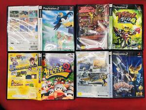 【PS2】 風のクロノア2 世界が望んだ忘れもの サルゲッチュ 2 ラチェット&クランク 4 1 お得品!! 4本 セット