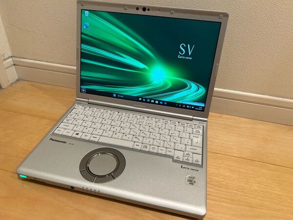 【送料無料】希少16GBメモリ Let's note CF-SV9RDQVS 10世代 i5-10310U SSD 256GB Windows11正式対応 12.1インチ フルHD ACアダプター付