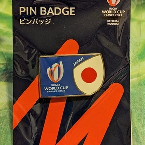 * RWC2023 ラグビー ワールドカップ フランス大会 オフィシャル・ピンバッジ ピンバッチ ピンズ / JAPAN 日本 Blue *