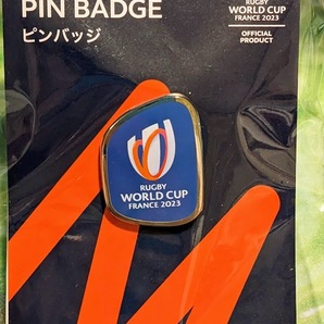 * RWC2023 ラグビー ワールドカップ フランス大会 オフィシャル・ピンバッジ ピンバッチ ピンズ / Blue *