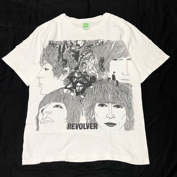 2004 The Beatles vintage tee Tシャツ ヴィンテージ t0606 ビートルズ 古着 ビンテージ ジョンレノン リボルバー 00s anvil アート art