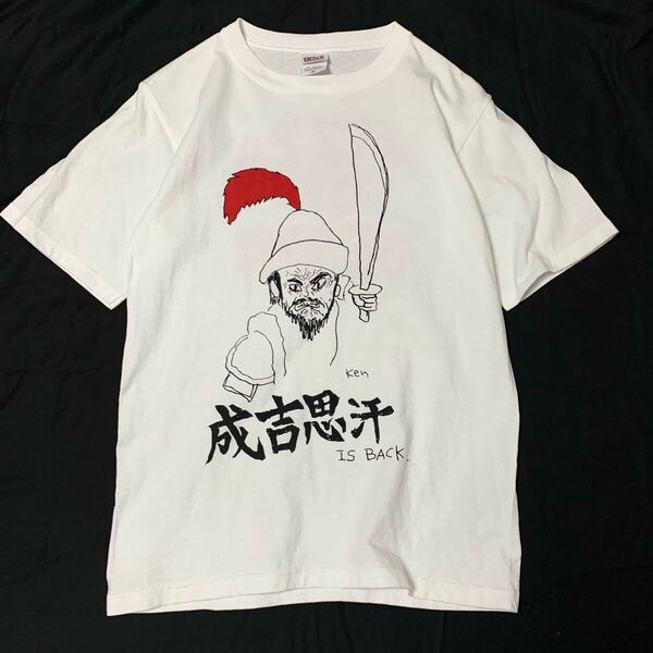 00s PIZZA OF DEATH ピザオブデス Ken yokoyama 横山健 KEN BAND 成吉思汗 ジンギスカン チンギスハーン Tシャツ vintage ヴィンテージ