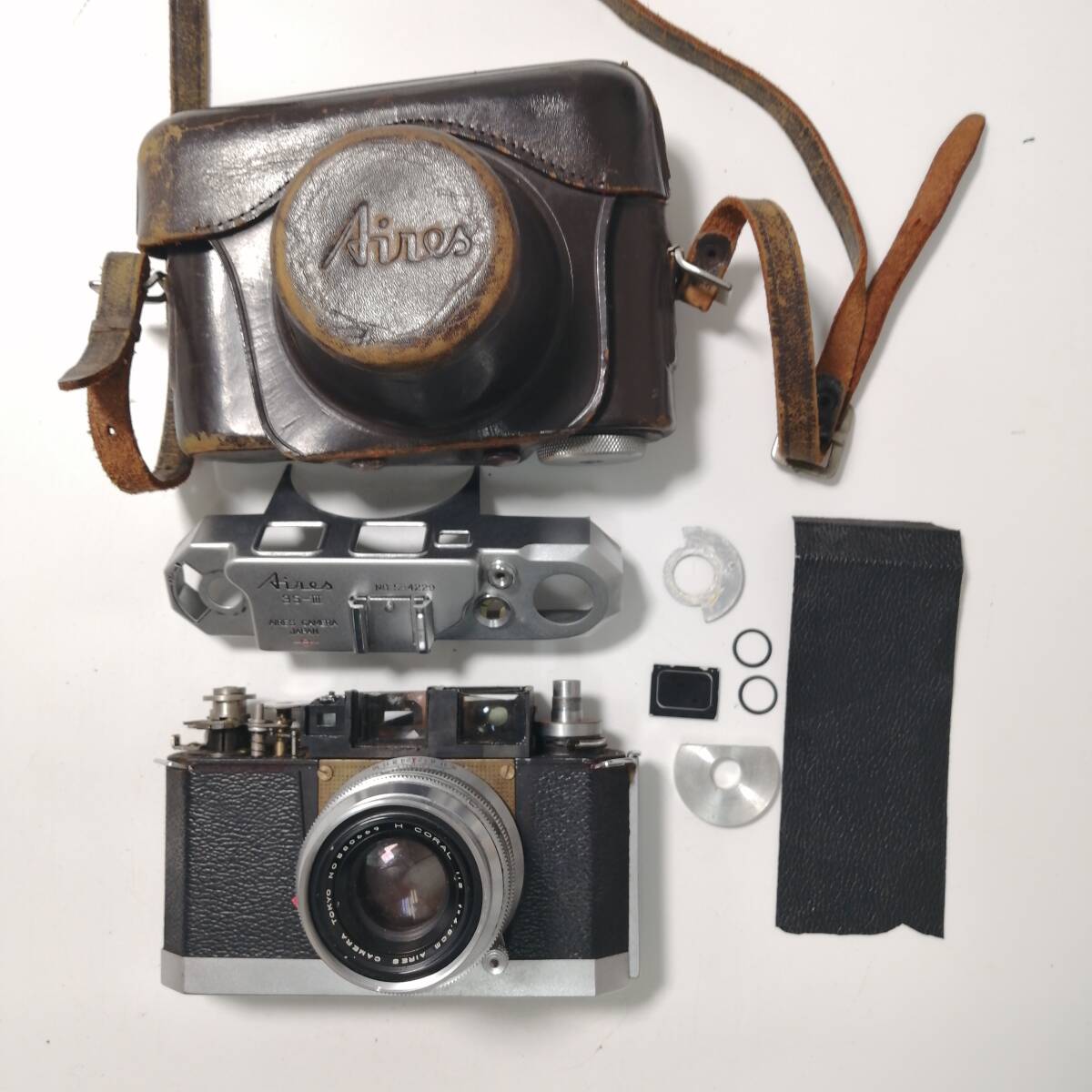 【ジャン】整備品　AIRES 35-Ⅲ フィルムカメラ レンジファインダー 2025年最新】aires 35-Ⅲの人気アイテム - メルカリ