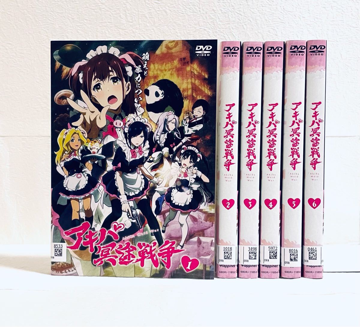 アキバ冥途戦争 DVD 全巻セット アニメ 全6巻 - メルカリ