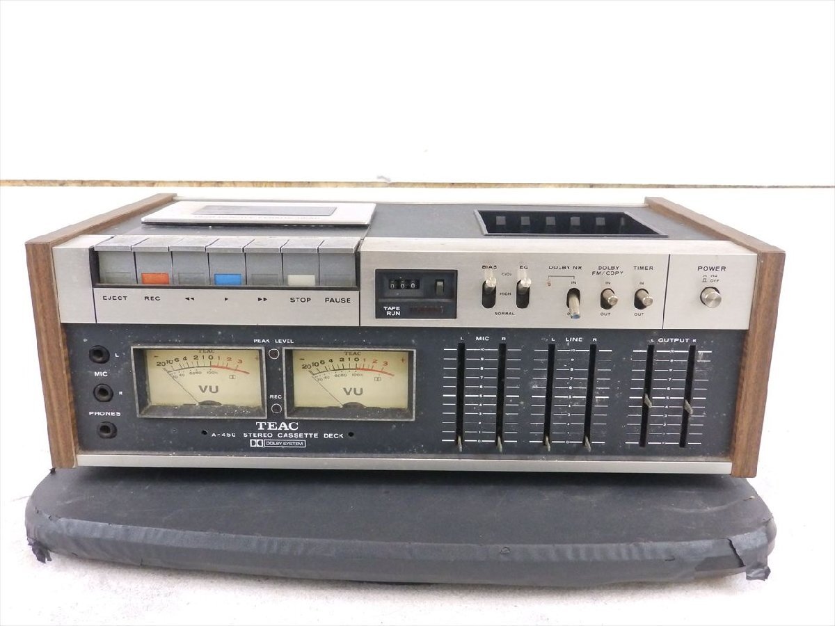 Yahoo!オークション -「teac a-450」の落札相場・落札価格