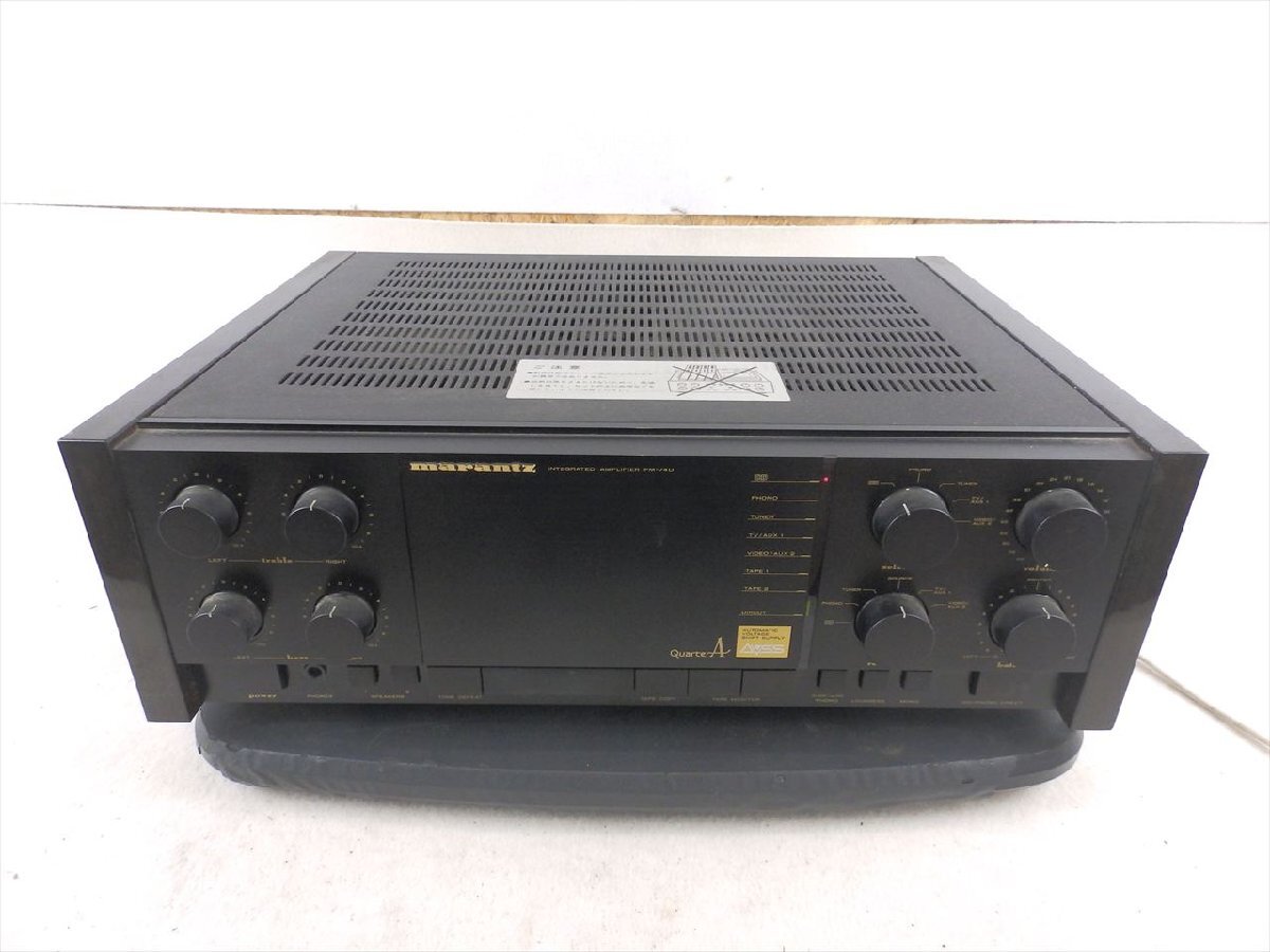 Marantz マランツ/プリメインアンプ/PM-74D/MZ01930730123/ピュアオーディオ/Bランク/77【中古】 Marantz マランツ/プリメインアンプ/PM-74D/MZ01930730123