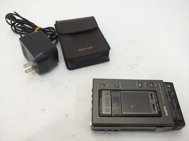 SANYO インタビュー用 カセットレコーダー MR-02 SANYO インタビュー用 カセットレコーダー MR-02