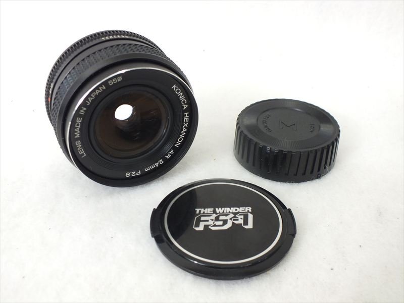 おまけ付きKONICAコニカHEXANON AR 24mmF/2.8単焦点レンズ KONICA HEXANON AR 24mm F2.8 – コニカ ヘキサノンAR24mm F2.8