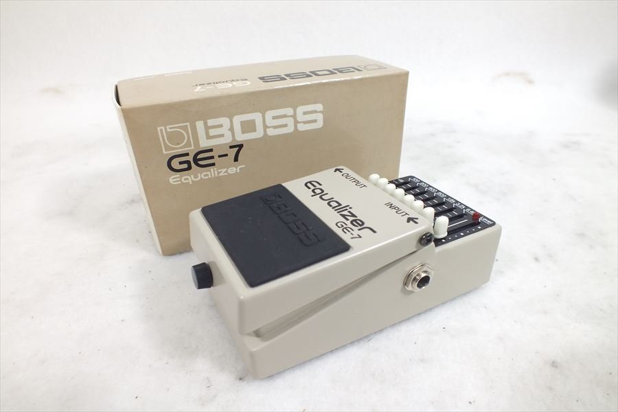 Amazon | BOSS Equalizer GE-7 | イコライザー | 楽器・音響機器