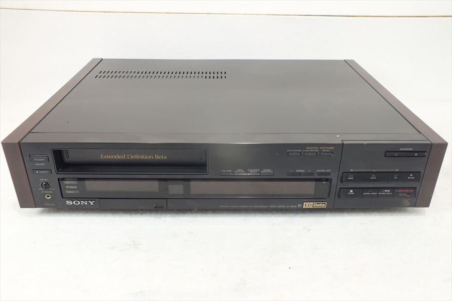 ☆h☆中古 SONY EDV-5000 ベータビデオデッキ ED BETA(ベータ