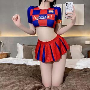 エロ下着 サッカー 1 セクシー ランジェリー 仮装 コスプレ 応援団 スポーツ