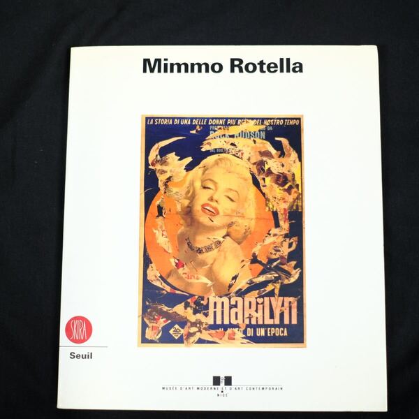 Mimmo Rotella Skira ミンモ・ロテッラ 画集 作品集 洋書 ポップアート 初版 ポスター