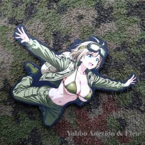 ベルクロワッペン★ダイビングフォーユー★ブロンドショート★神出鬼没知られざるパッチ