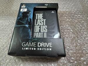 PS4 Seagate ハードディスク 2T ザ ラスト オブ アス パートII Game Drive 北米版 新品未開封 状態綺麗 海外版 輸入版 送料無料 同梱可