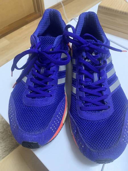 Adidas アディダス 中古 ランニングシューズ adizero japanboost 2014年サッカー日本代表モデル 27cm 男性用
