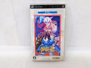 T122★PSP ソフト【ROCKMAN DASH2-エピソード2 大いなる遺産-】CAPCOM 2000 アクション ロックマン ダッシュ2 解説書付★送料全国一律185円