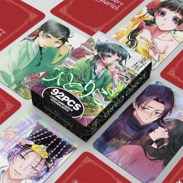 【新品・数量限定】 薬屋のひとりごと アニメ カード 黒 92枚セット 即購入OK