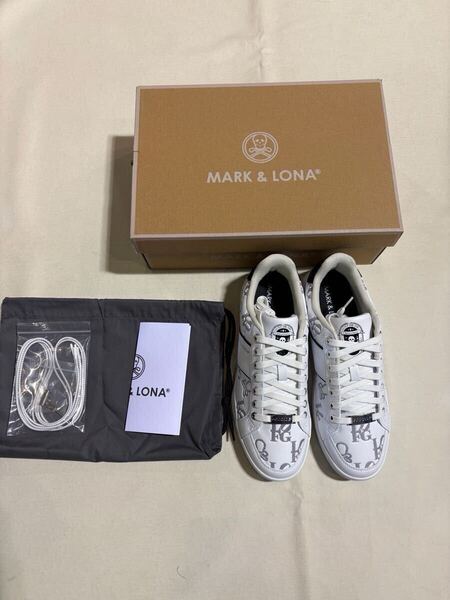 25SS 新品未使用 MARK&LONA マークアンドロナ Ever Monogram Spikeless Shoe ゴルフシューズ サイズ28cm