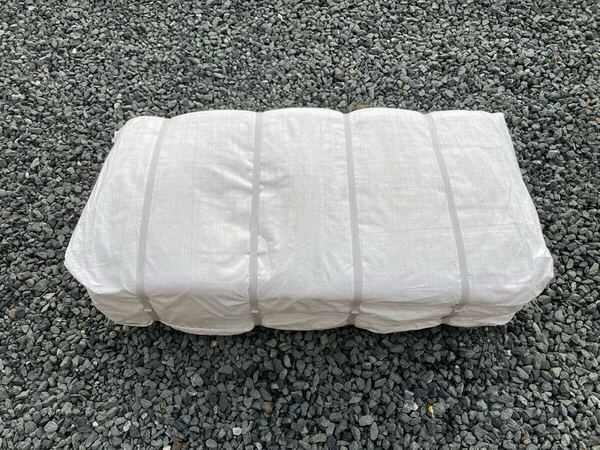 #1642 数量限定価格!!新品フレコンバッグ10枚入/耐荷重1t/UV剤配合/丸型/全開タイプ/排出口無し/反転ベルト付