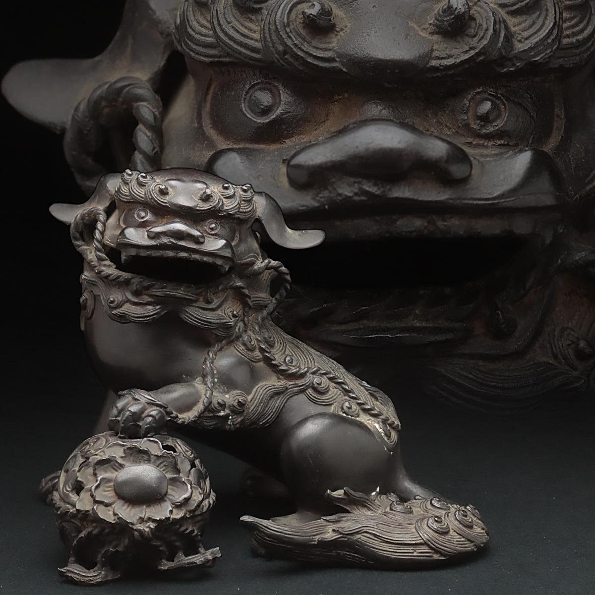 2025年最新】Yahoo!オークション -玉獅子(銅製)の中古品・新品