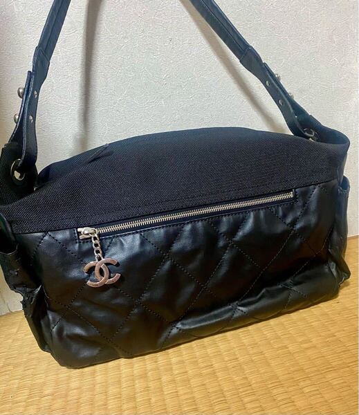 シャネル CHANEL パリビアリッツ マトラッセ ショルダーバッグ キーホルダー