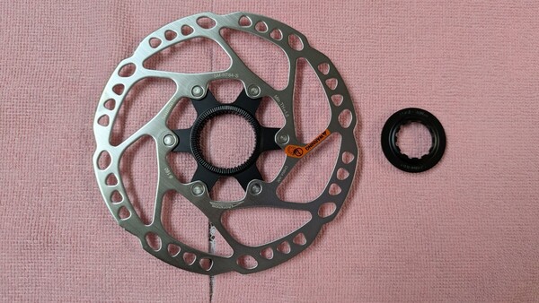SHIMANO シマノ SM-RT64-S 160mm 付属ロックリング:内セレーションタイプ ディスクローター Φ160㎜