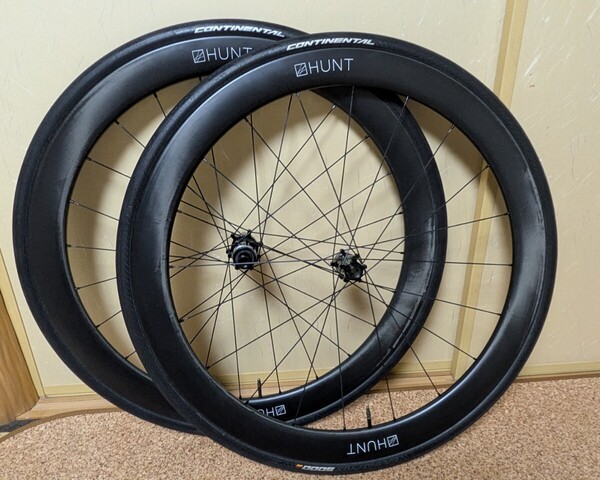 HUNT50カーボンエアロディスクホイールセット HUNT50CARBON AERO DISC WHEELSET