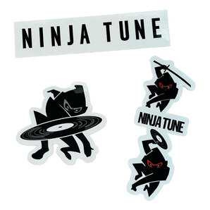 NINJA TUNE ニンジャチューン ステッカー Coldcut Kid Koala Bonobo The Bug The Cinematic Orchestra DJ Food Dj KENTARO DJ Vadim 忍者