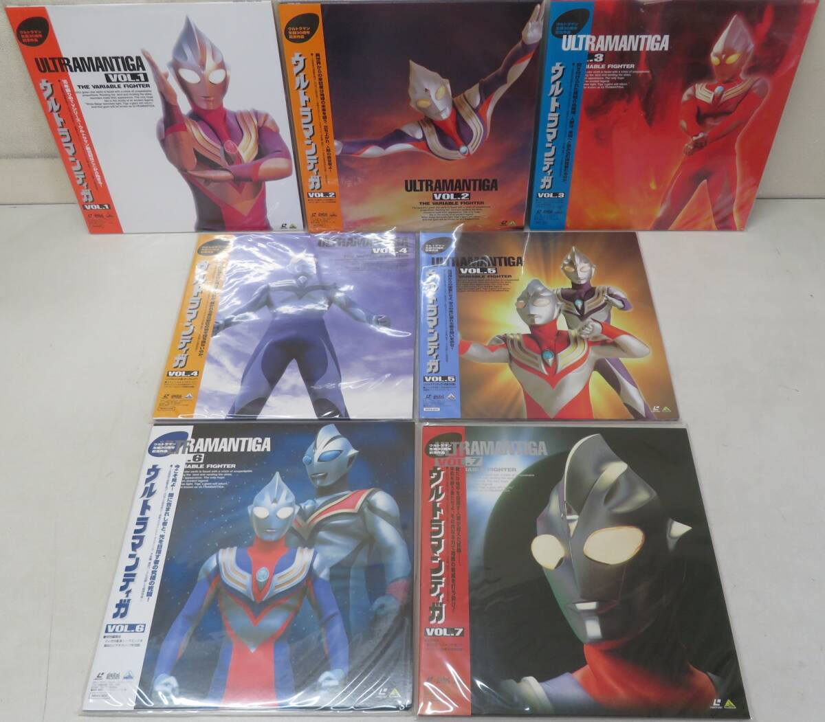 空想特撮シリーズ・ウルトラマン LD単品セル全10巻セット販売