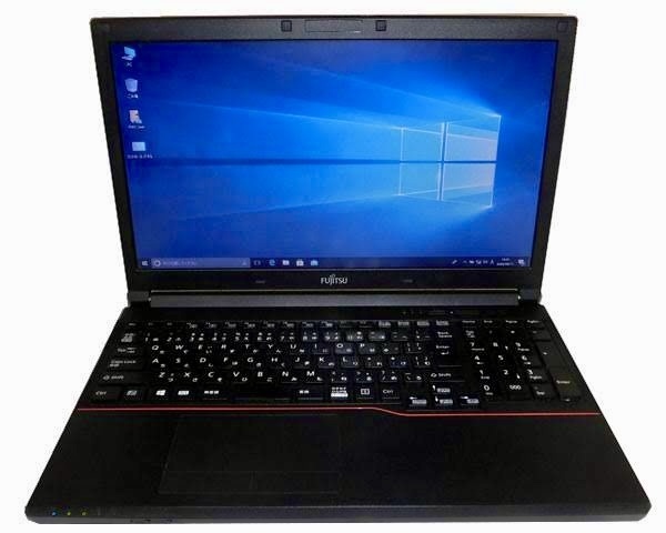 即決 送料無料 富士通 LIFEBOOK A574/KX Windows10 Pro 64bit Intel Core i3-4000M 2.40GHz メモリ4GB HDD 500GB 15.6型 中古