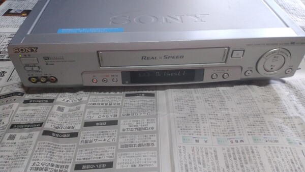 SONY VHSビデオデッキ SLV-R300 中古現状品送料込み