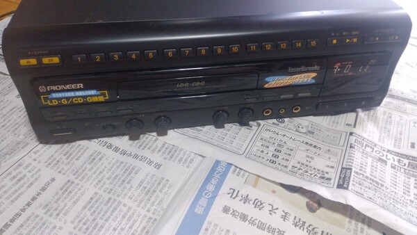 PIONEER パイオニア CD LDプレーヤー CLD-66G リモコン付き 中古現状品送料込み