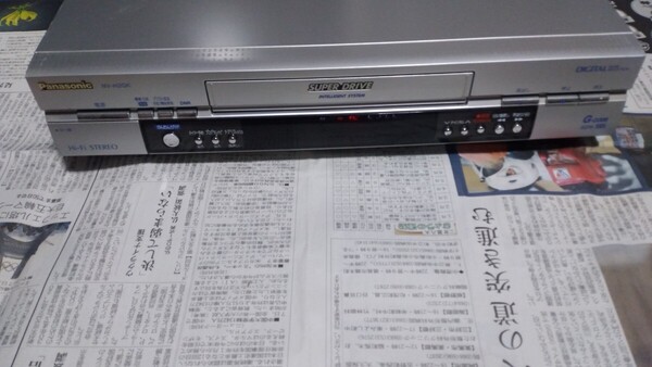 パナソニック Panasonic VHSビデオデッキ NV-H2GK 中古現状品送料込み