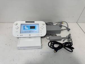 【任天堂 Wiiu 本体 セット【マリオカート8 セット】シロ 32GB ゲームパッド アダプタ】