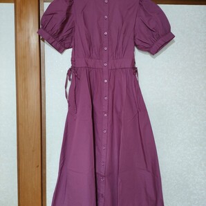 one after another NICE CLAUP ワンピース ボルドー色