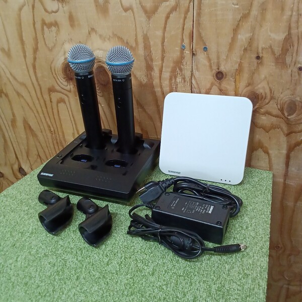 SHURE ワイヤレスマイク セット②