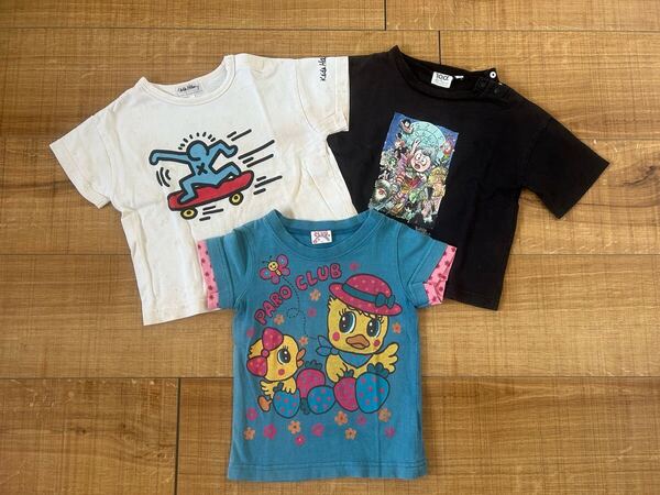 マーキーズ パロクラブ ベビー服 子供服3点セット サイズ90 100 半袖Tシャツ トップス カットソー 子供用品 保育園着 幼稚園着 まとめて