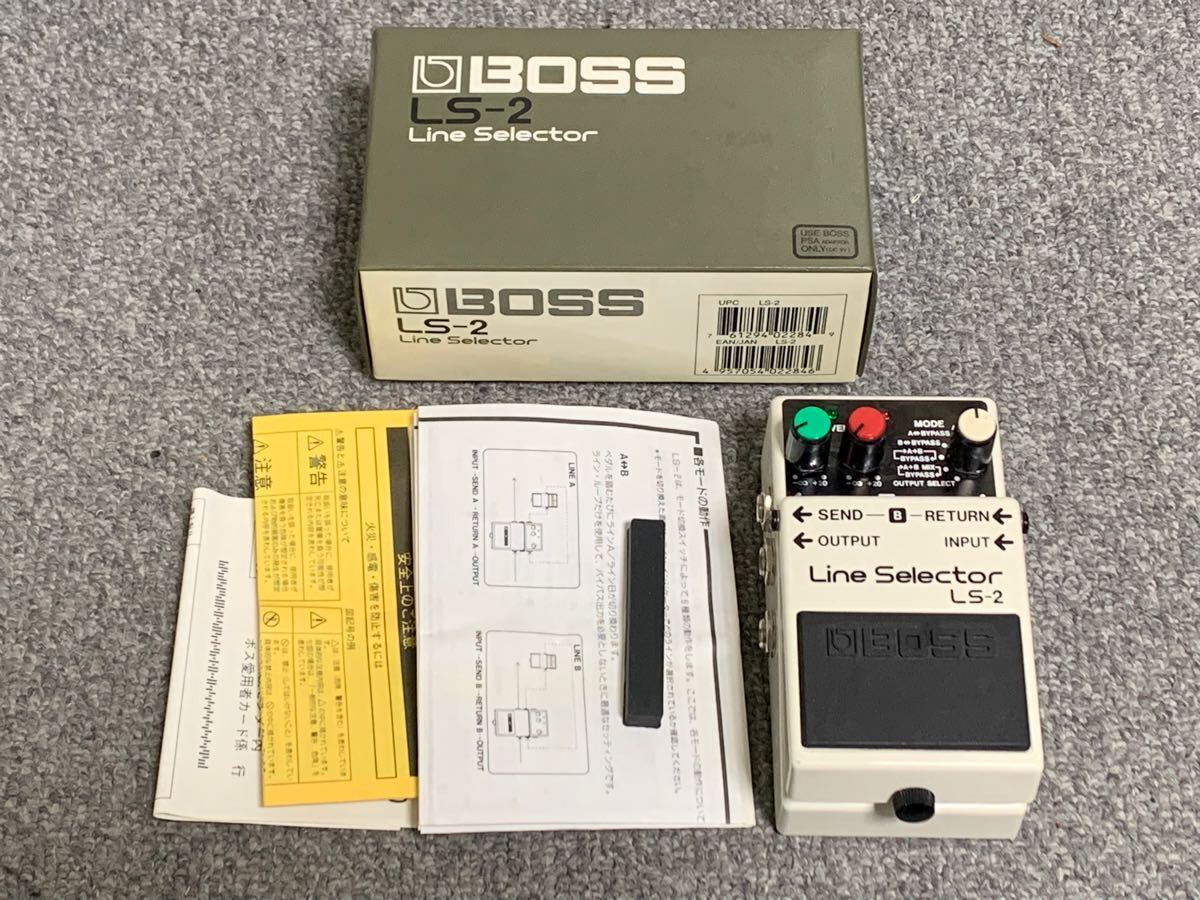 BOSS LS-2 (Line Selector) ラインセレクター ボス ｜イケベ楽器