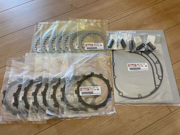 ★送料無料 ★ ヤマハ純正新品 XJR400 XJR400R 4HM RH02 クラッチ板 セット クラッチ プレートXJR クラッチカバー ガスケット