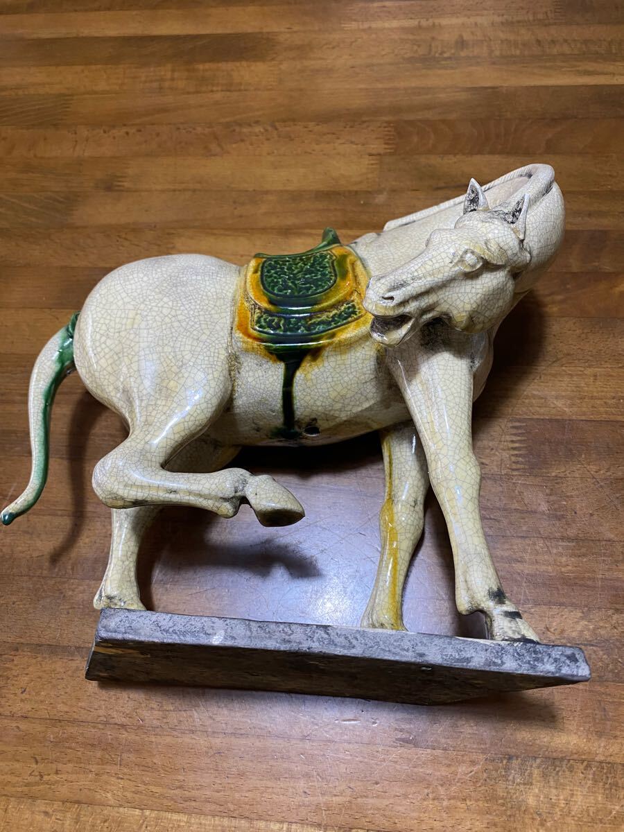 Vintage Horse Ceramic object/ビンテージ 陶器製 馬 オブジェ