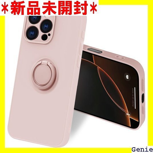 bjnosdv iPhone 16 Pro ケース リ レンズ保護 指紋防止 薄型 ストラップホール付き ピンク 118