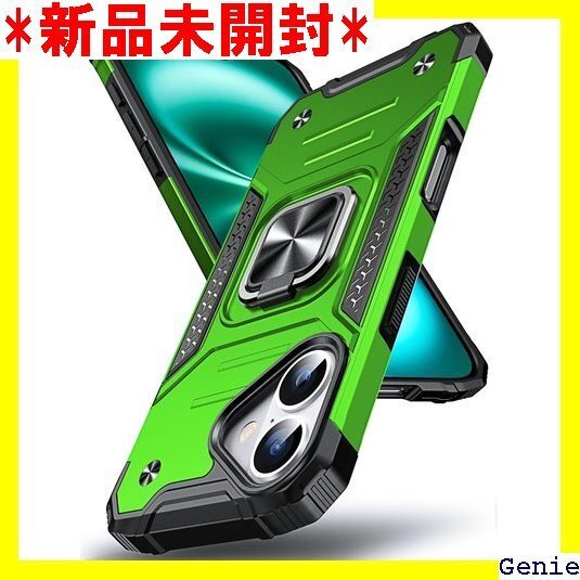 DASFOND iPhone 16 用 ケース 360 ケース アイフォン16 カバー 6.1 インチ グリーン 77