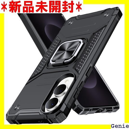Galaxy S25 Edge 5G 用 ケース リン 落下防止 擦り傷防止 黒 C82-s25edge-01 50