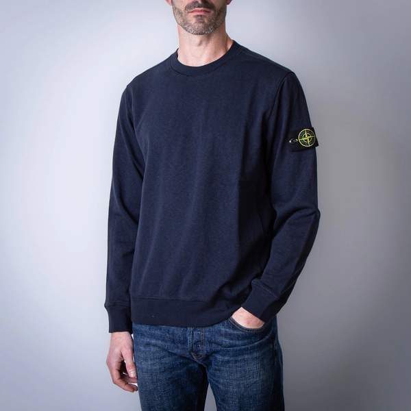 送料無料 52 STONE ISLAND ストーンアイランド K1S15 6100020 S0060 V0020 ネイビー トレーナー スウェット size L