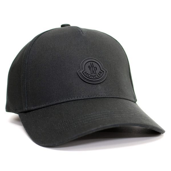 送料無料 84 MONCLER モンクレール 3B00026 0U082 ブラック ベースボールキャップ 男女兼用